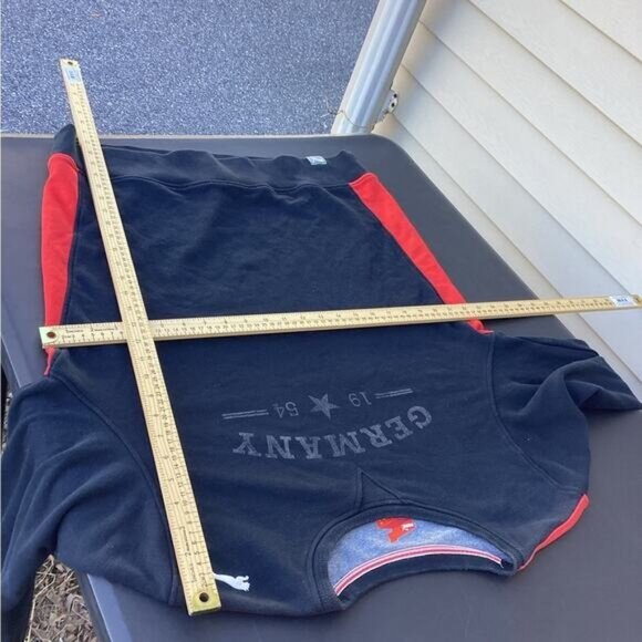 cowgirl argyle boho cozy grandpa dad Men puma pullover sz large sweater - Picture 3 of 4